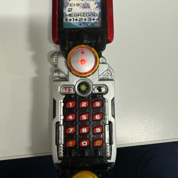 Bandai Power Rangers Operation Overdrive Tracker Morpher Overdrive Phone Works* - Picture 3 of 10